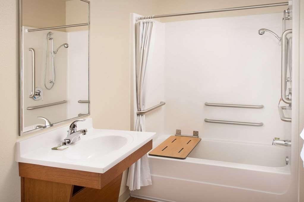 WOODSPRING SUITES MURFREESBORO Updated 2024 Prices Hotel Reviews TN   Bathroom In Guest Room 