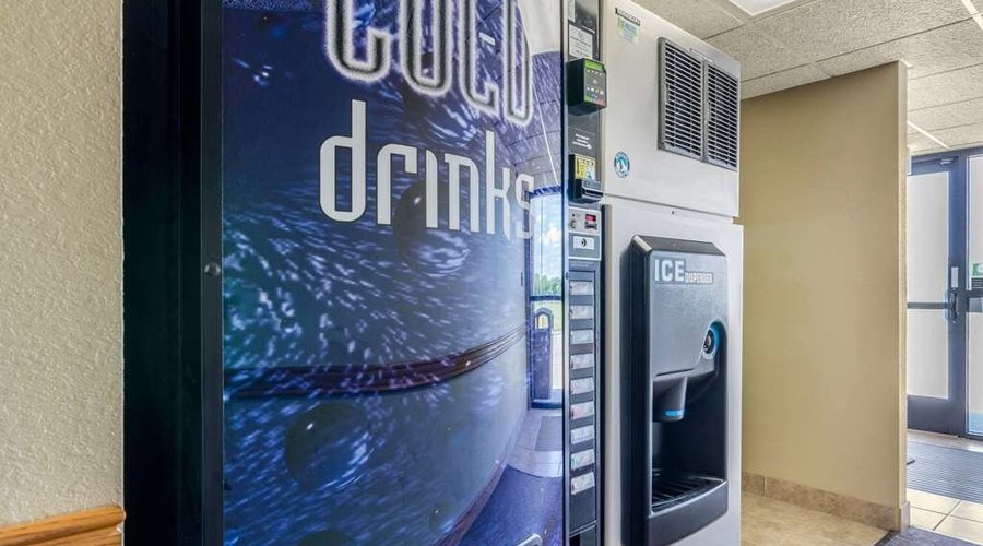Hotel vending area