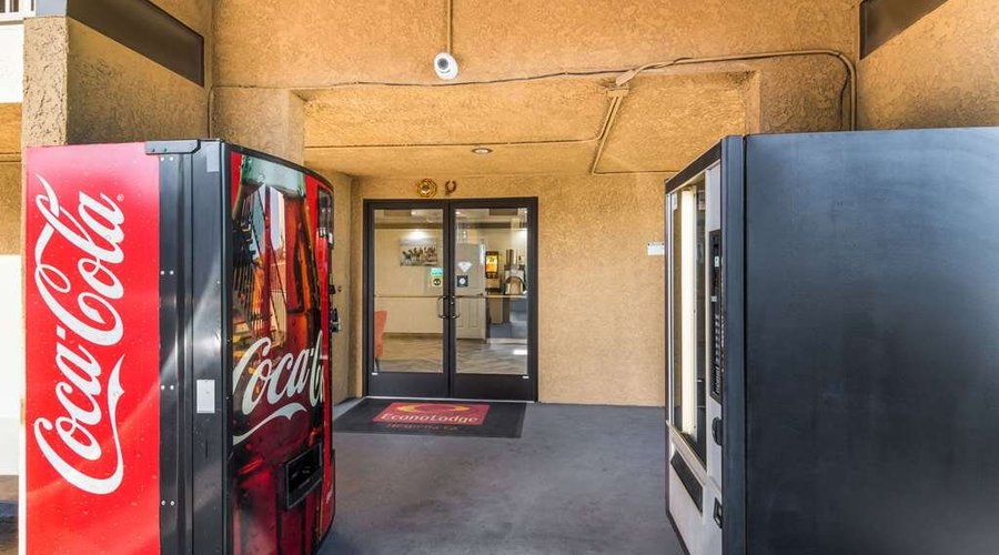 Hotel vending area