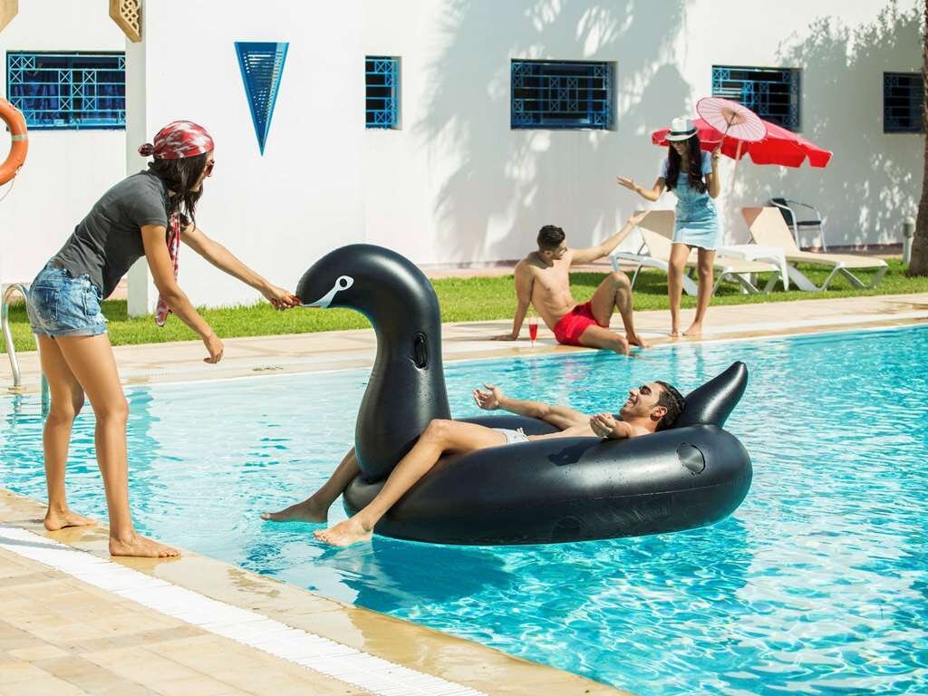 Inflatable ibis best sale pool toy