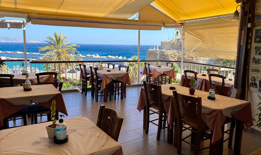 Perfect view on the sea and the teatre