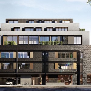 Artist's Impression - exterior view of 251 Swan Street 