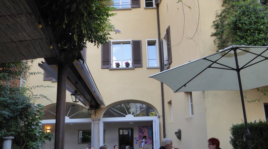 Blick in einen Teil des Gartens.