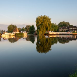 picture postcard setting on the Great Ouse