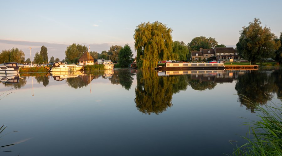 picture postcard setting on the Great Ouse