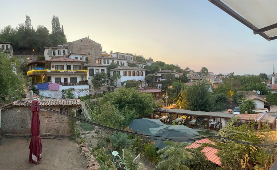 Pansiyon manzarası 