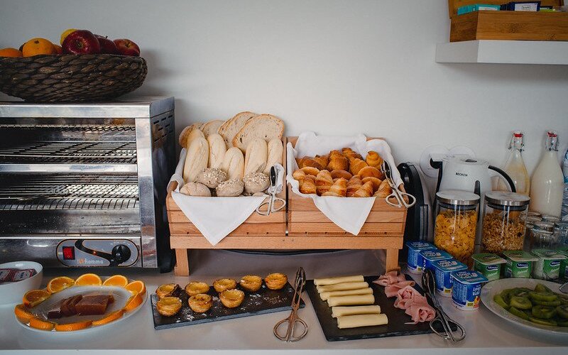 Fresh Bread and Fresh Orange Juice