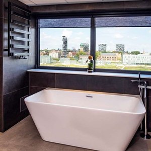 Novotel Katowice Centrum in Katowice, image may contain: Office Building, Hotel, City, Urban