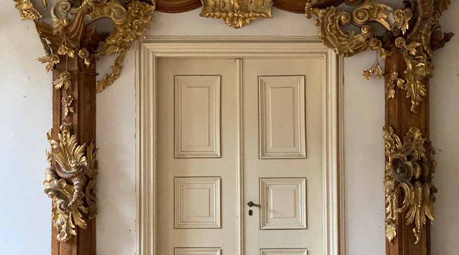 Die Stuckzimmer und Ausblick