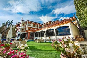 Hotel Paradise Ladakh in Leh, image may contain: Villa, Housing, Resort, Hotel