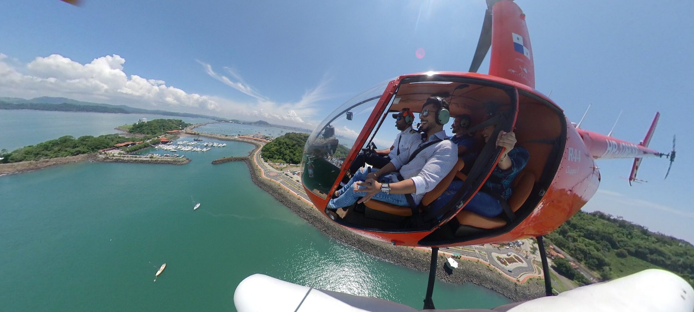 helicopter tours panama