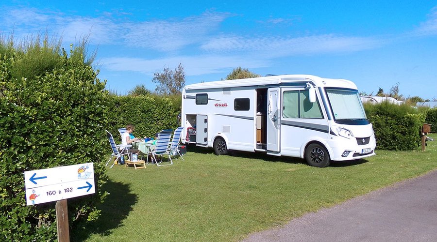 Emplacement de camping-car