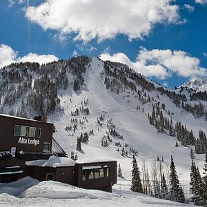 Traditional mountain inn with majestic mountain views and perfect ski in/ski out access to Alta Ski Area.