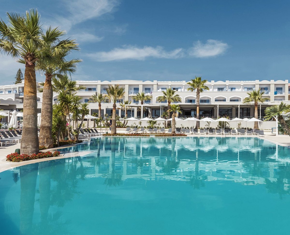 Mitsis Rodos Village Beach Hotel &amp; Spa, ett hotell i Rhodos stad
