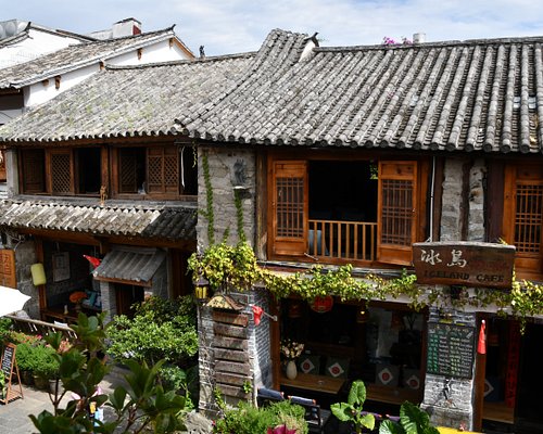 view from first floor restaurant