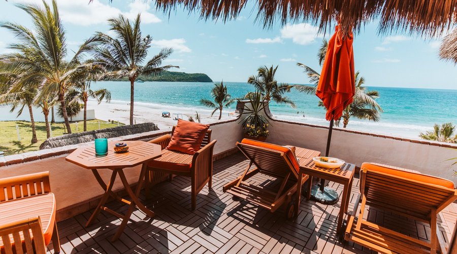 View from our Penthouse Jr Suite. Ideal for honeymoon and romantic getaways.