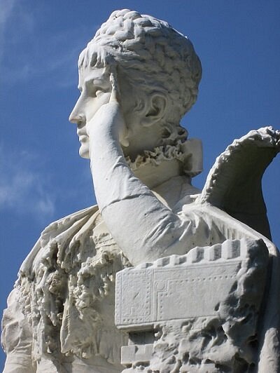Marble statue of Empress Elisabeth image