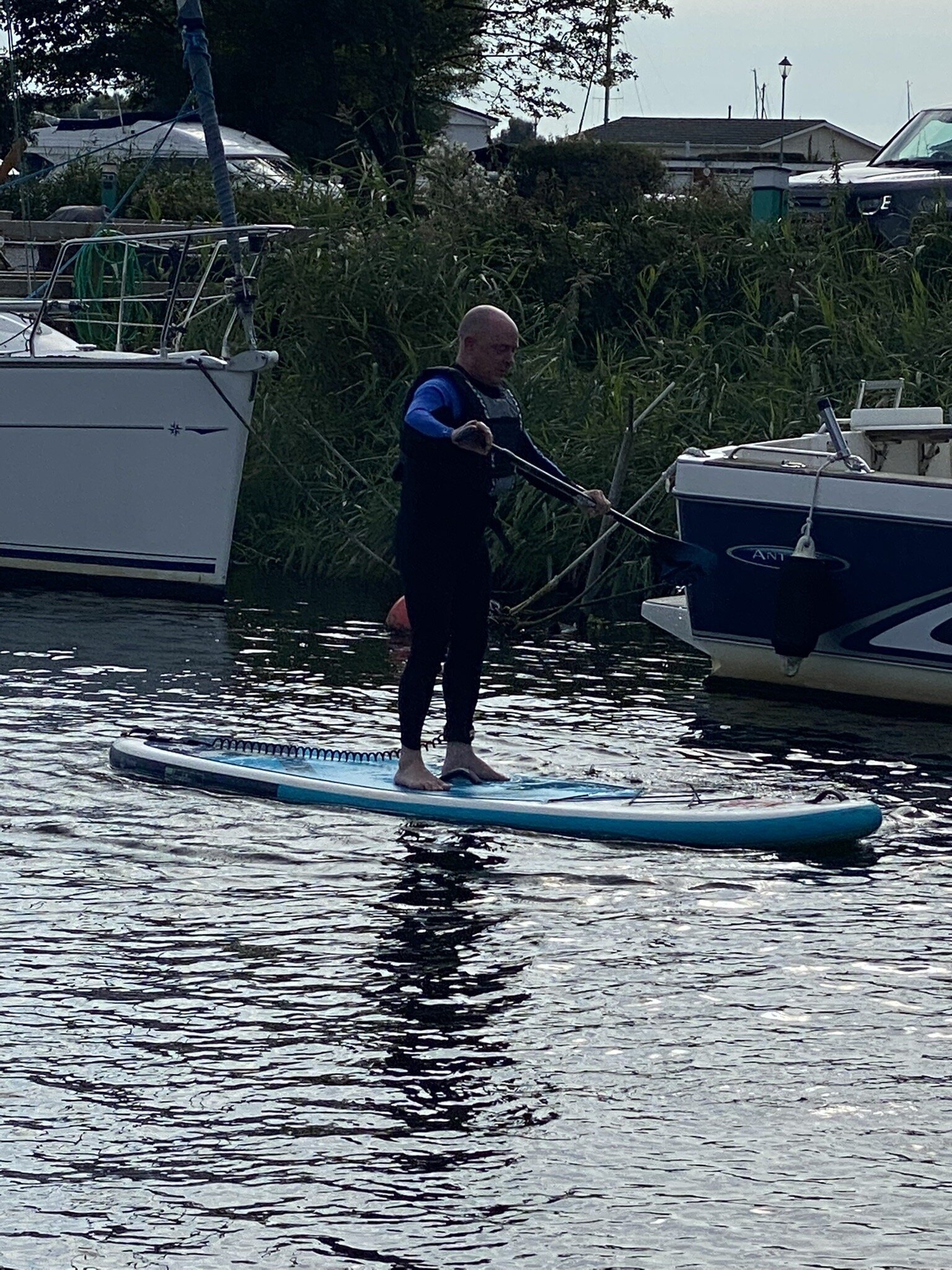 paddle boarding boscombe