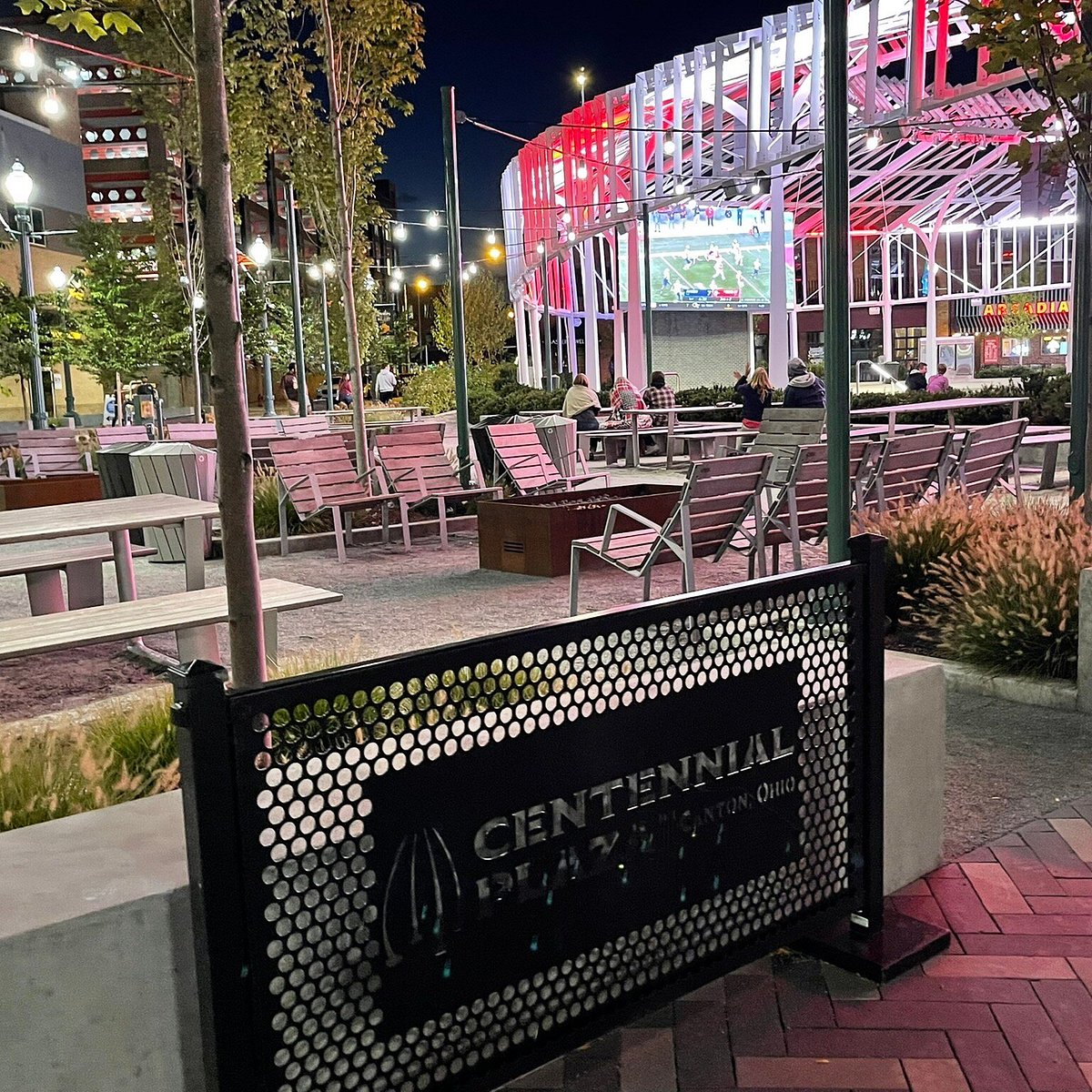 Explore the Plaza  Canton Centennial Plaza