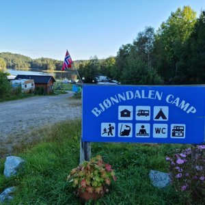 Camp entrance and grounds 