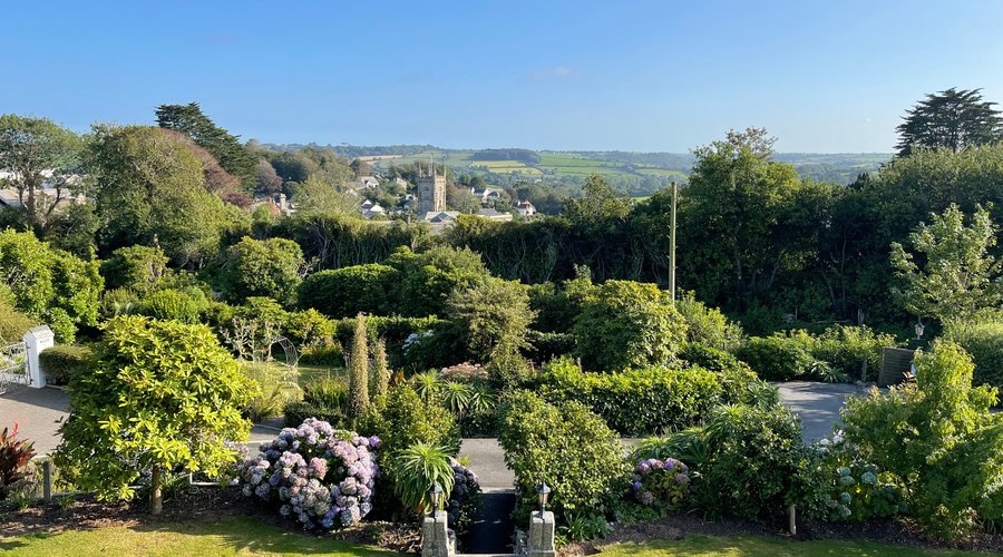 View from Ivy House