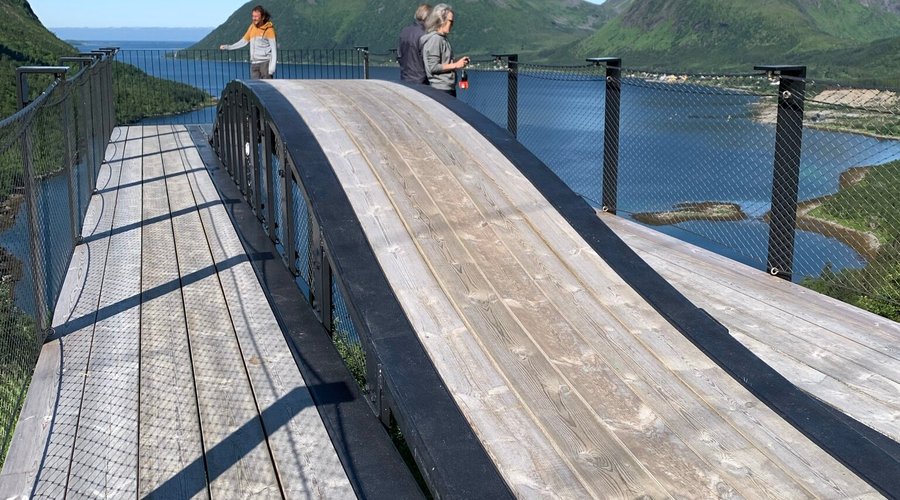Bergsbotn utsiktsplattform (Juli 2021)