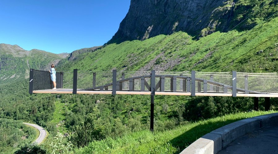 Bergsbotn utsiktsplattform (Juli 2021)