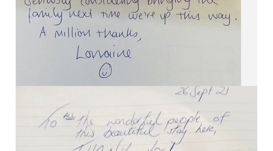 We love handwritten reviews :)