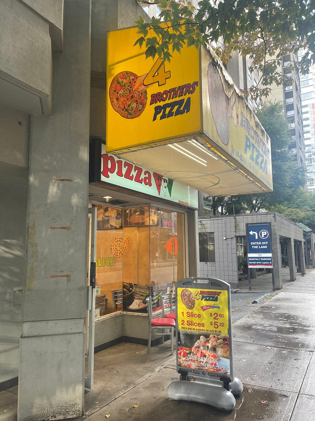 4 BROTHERS PIZZA, Vancouver - 1232 Howe St, Downtown - Restaurant Reviews &  Phone Number - Tripadvisor