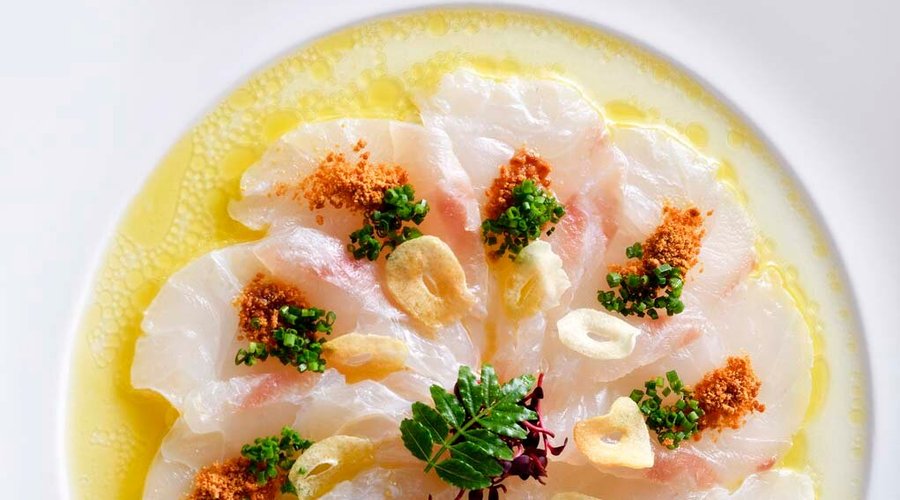 Shiromi Dry Miso, Extra Virgin Olive Oil and Yuzu