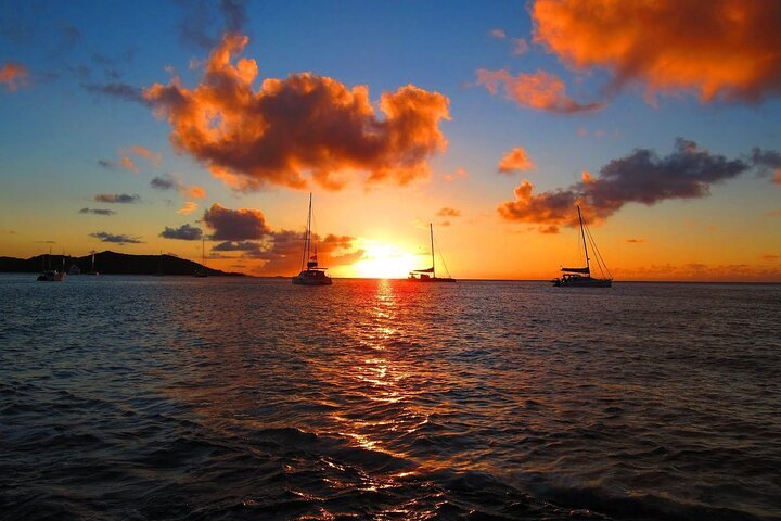 2024 Private Sunset Coastal Sail in St Maarten