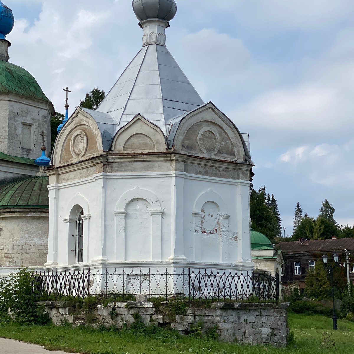 Лискинский район часовня Александра Невского