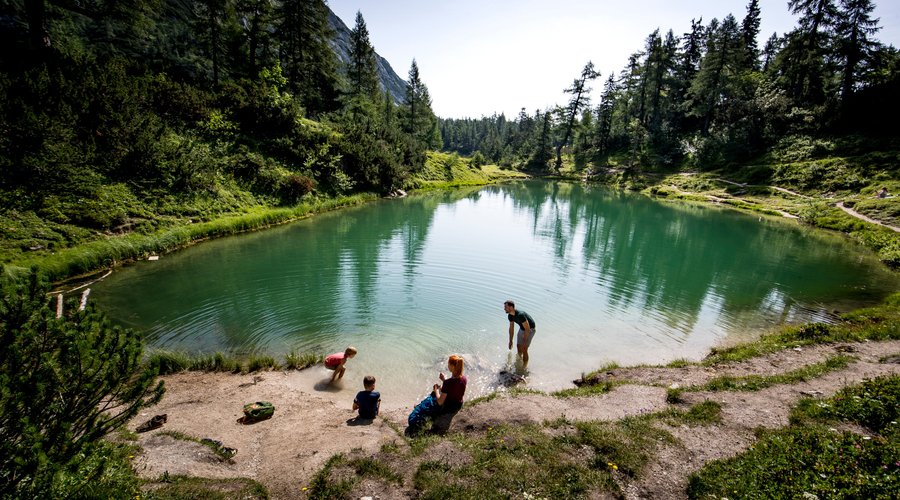Rast am Märchensee