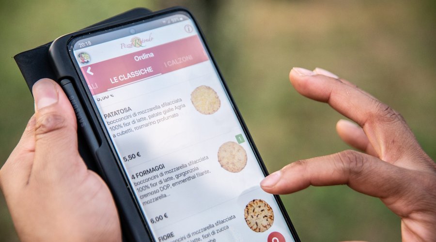 Scarica l'App PizzaRotondo