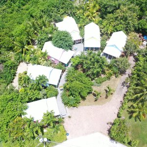 From above