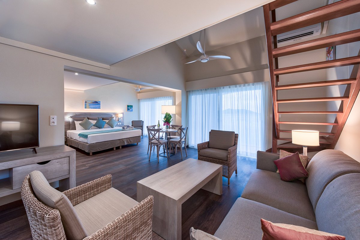 The inside of the Grand Case Beach Club in St Maarten.