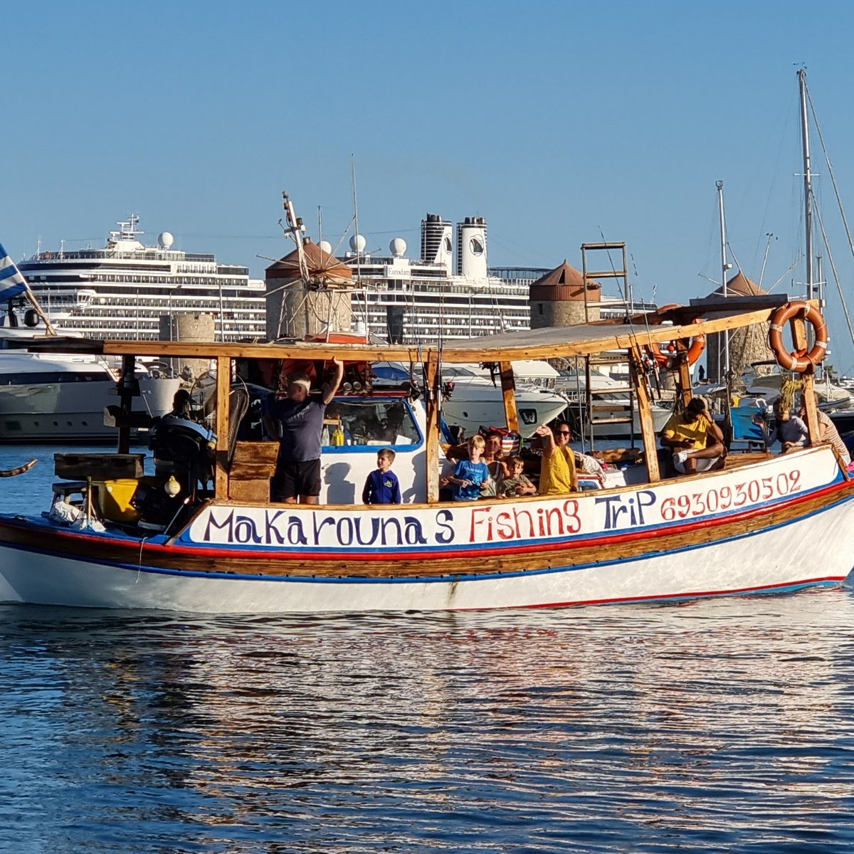 Makarounas Fishing Trip Rhodes