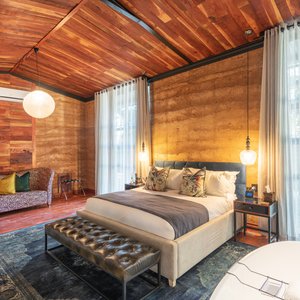 The rooms are spacious and elegantly decorated