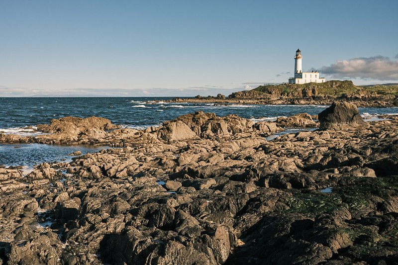 Trump Turnberry lighthouse in Ayrshire