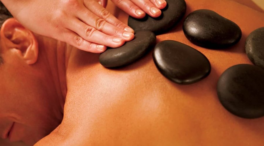 Hot stone massage
