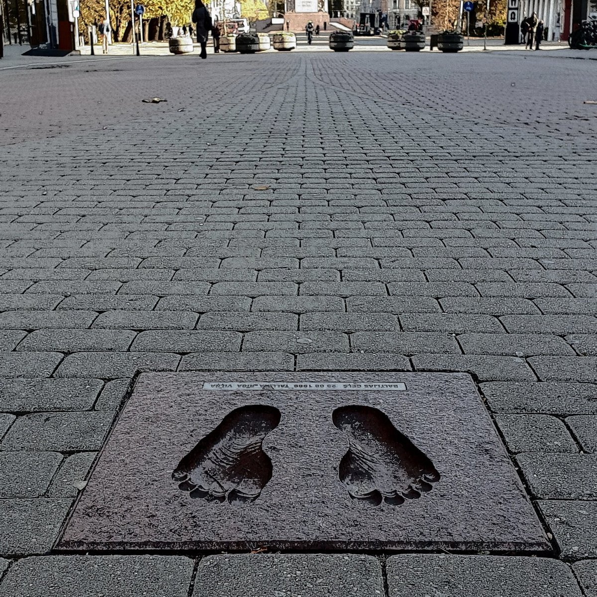 Baltic Way Footprint Monument (Riga) - Lo que se debe saber antes de ...