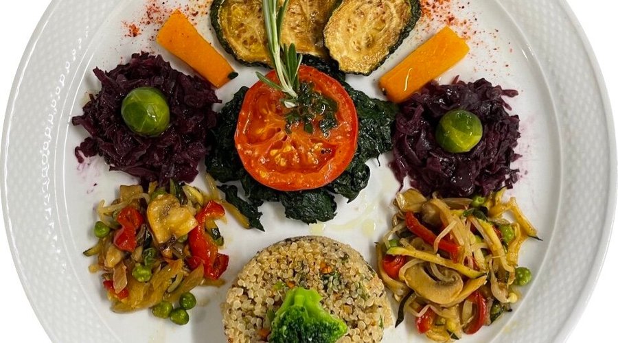 Assiette végane 