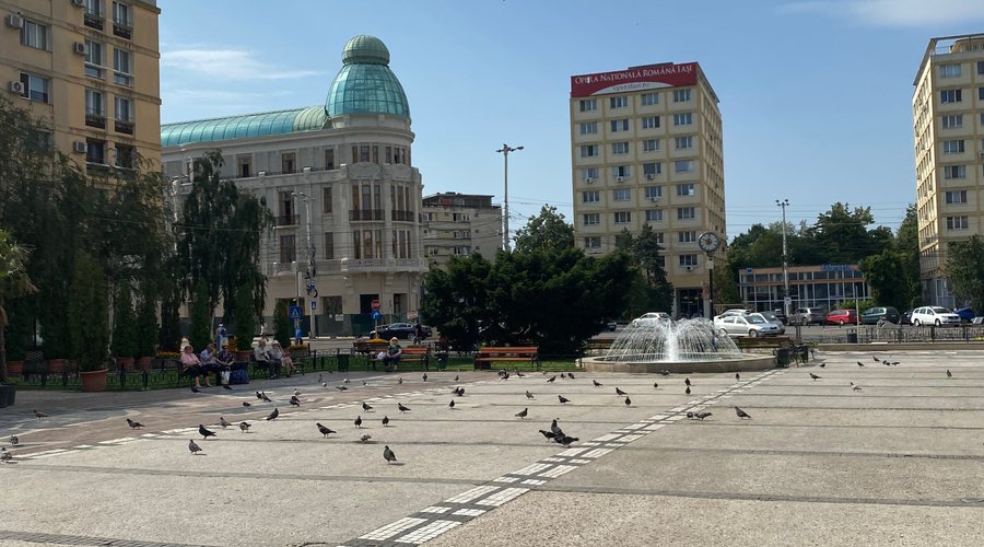 view of the square. 