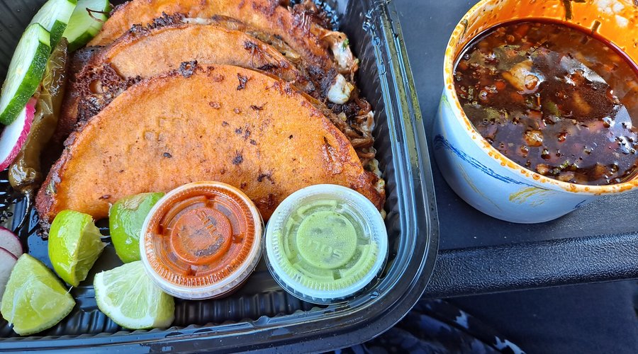 Birria tacos