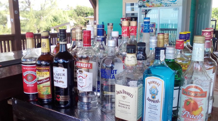 Drinks galore and ice cold beers