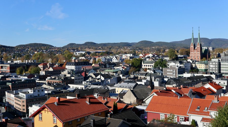 Utsikt fra parken