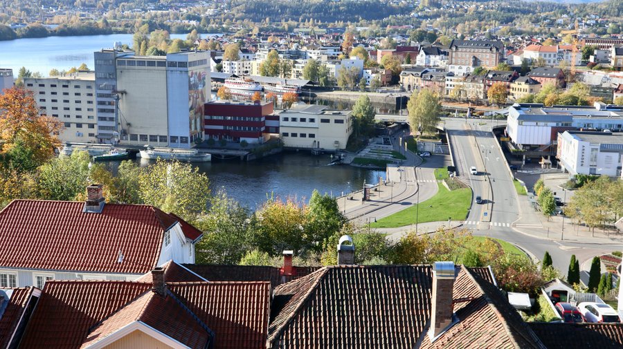 Utsikt fra parken