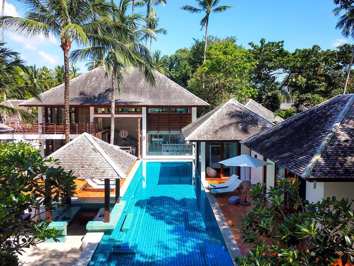 Ban Suriya - Beachfront Villa in Lipa Noi Koh Samui - 6 Bedrooms