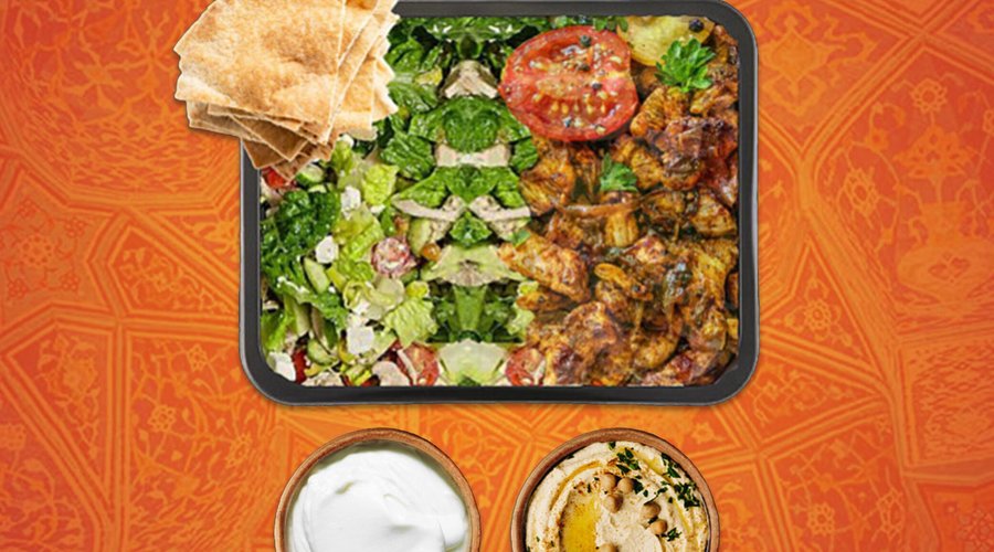 Hummus Chicken Shawarma Bowl