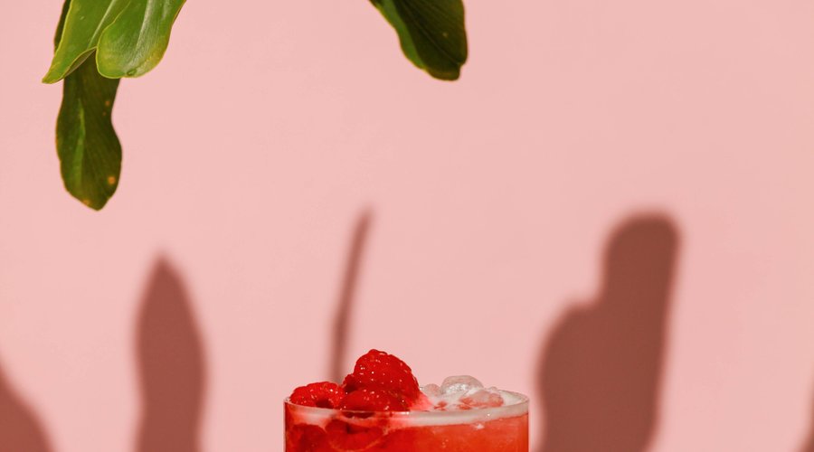 Electric Octopus Cocktail - Tequila, red berries, fresh lime and agave nectar. 
